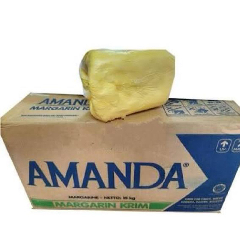 

amanda margarine krim repack 1 kg