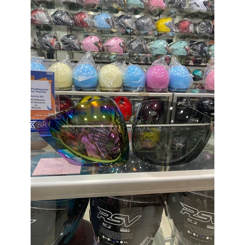 Kaca helm GM fighter/ visor helm gm evolution gm icon gm interceptor visor helm gm original