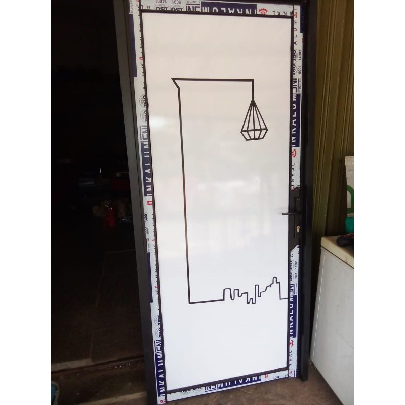 Pintu Alumunium | Pintu Alumunium dan Kusen | Pintu Alumunium ACP | Pintu Kamar/Ruang Tamu/Dapur