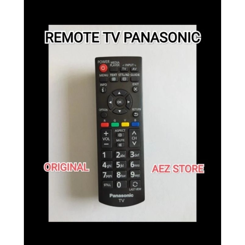 remote tv panasonic original
