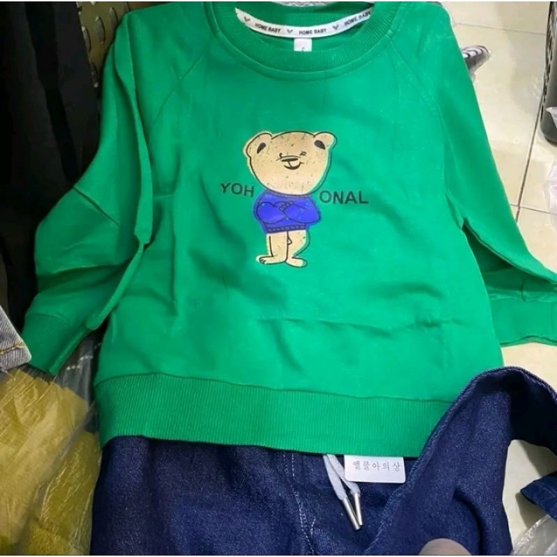 Set anak laki laki, setelan jeans anak cowok , setelan jeans lebaran, set