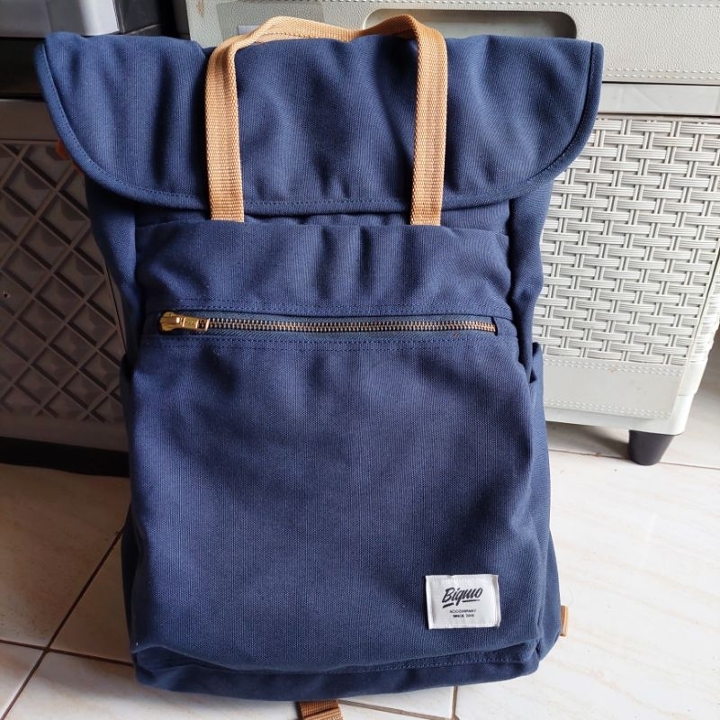 Tas Bigmo Vienna Ransel Warna Navy
