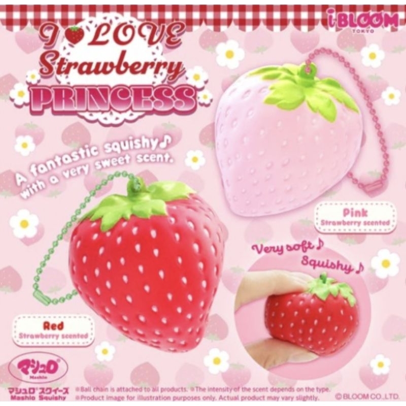 Squishy Ibloom Strawberry Princess