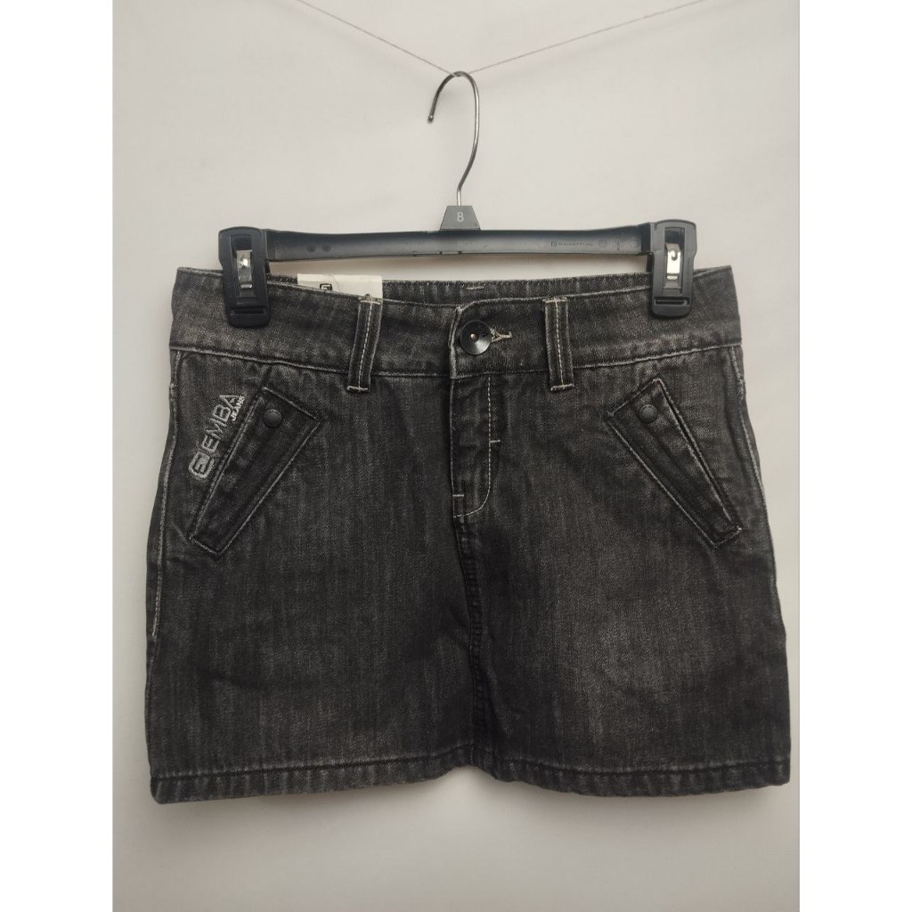 Hot Pants Jeans Celana Pendek Wanita Hitam (GB-0022)