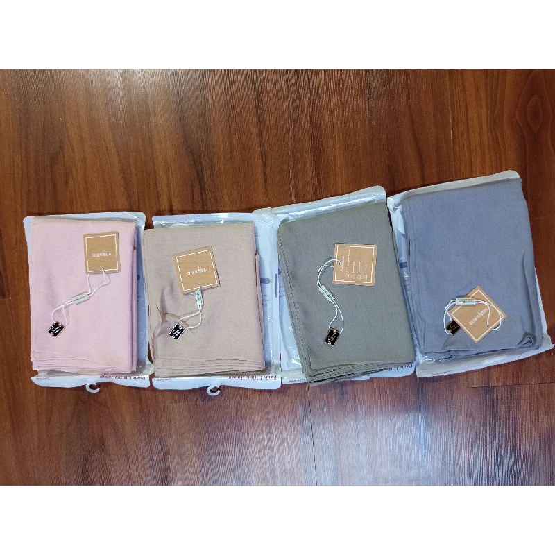 hijab herscarves polos kemasan pouch