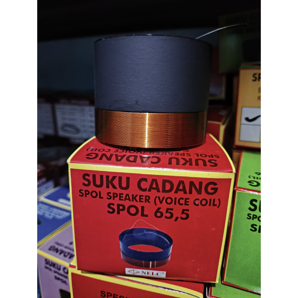 Spull Speaker NELC 65.5 mam - 0.27 mm Single Coil / Spul Spool Voice Coil 65.5 mm 0.27 mm Lilitan Lu