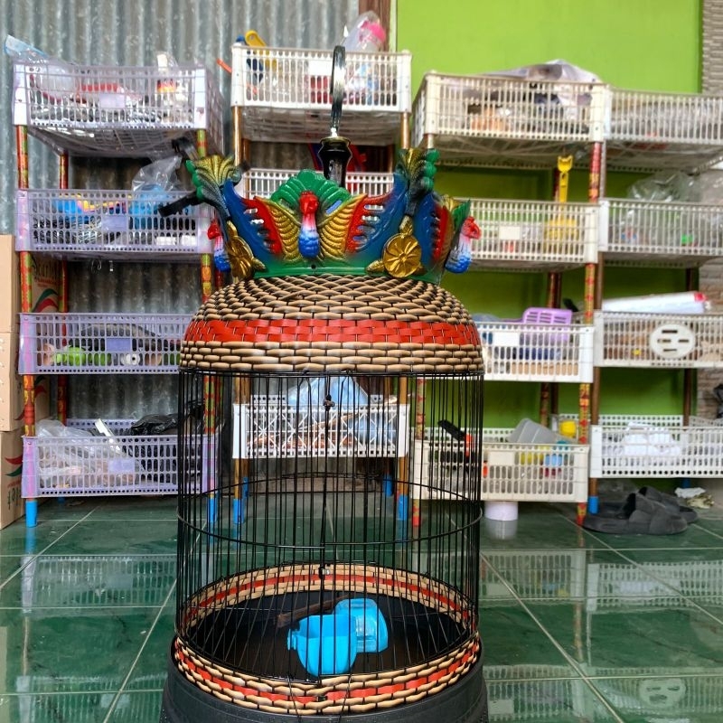 SANGKAR KUTUT SANGKAR RAM BESI TAMPILAN MEWAH SANGKAR KUTUT MOTIF