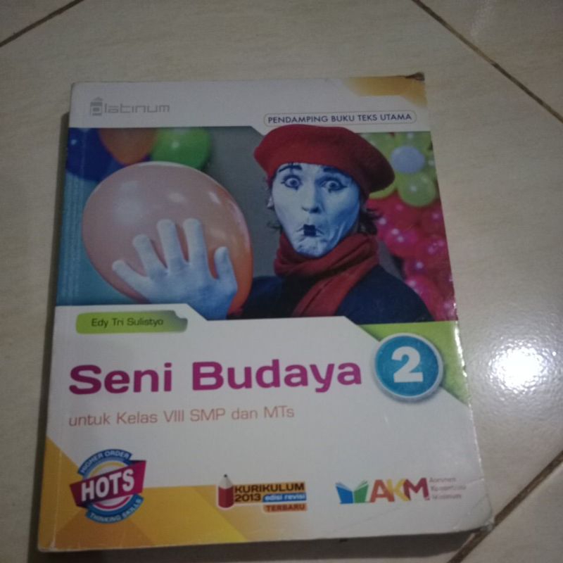 buku seni budaya kelas 8,kurikulum 2013