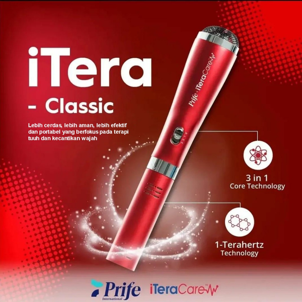 Alat Terapi Gelombang Terahertz iTera Care 100% ORIGINAL Terapi Kesehatan Dan Kecantikan Garansi 1 t