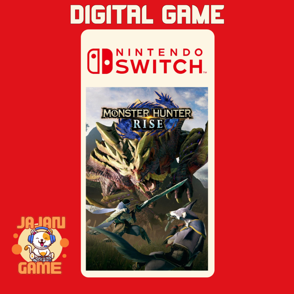 Monster Hunter Rise - Original Nintendo Switch Digital Game