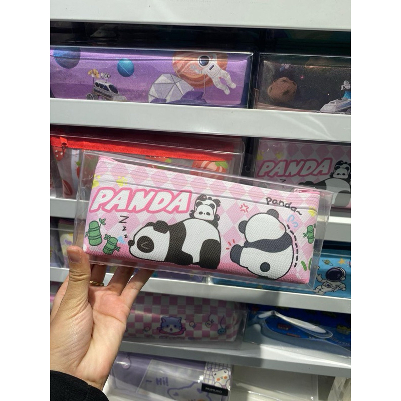 

Mumuso - Hello Panda (Pink) Pencil Case Medium