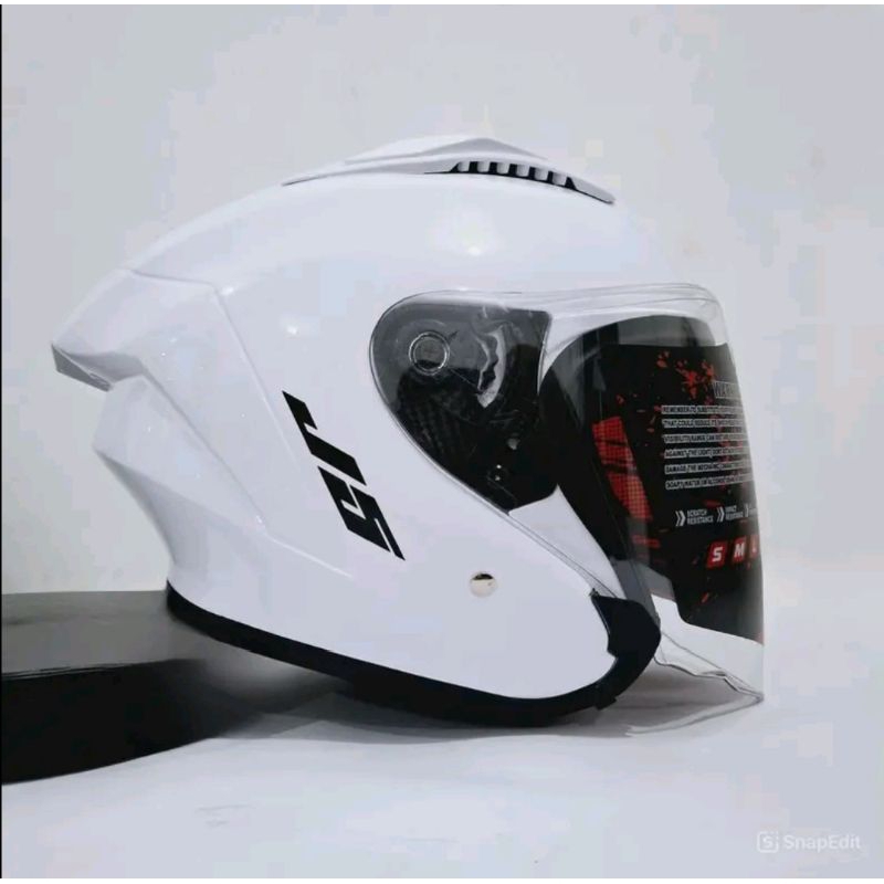 Helm Half face SNI J5 Original  / Helm Custom SNI