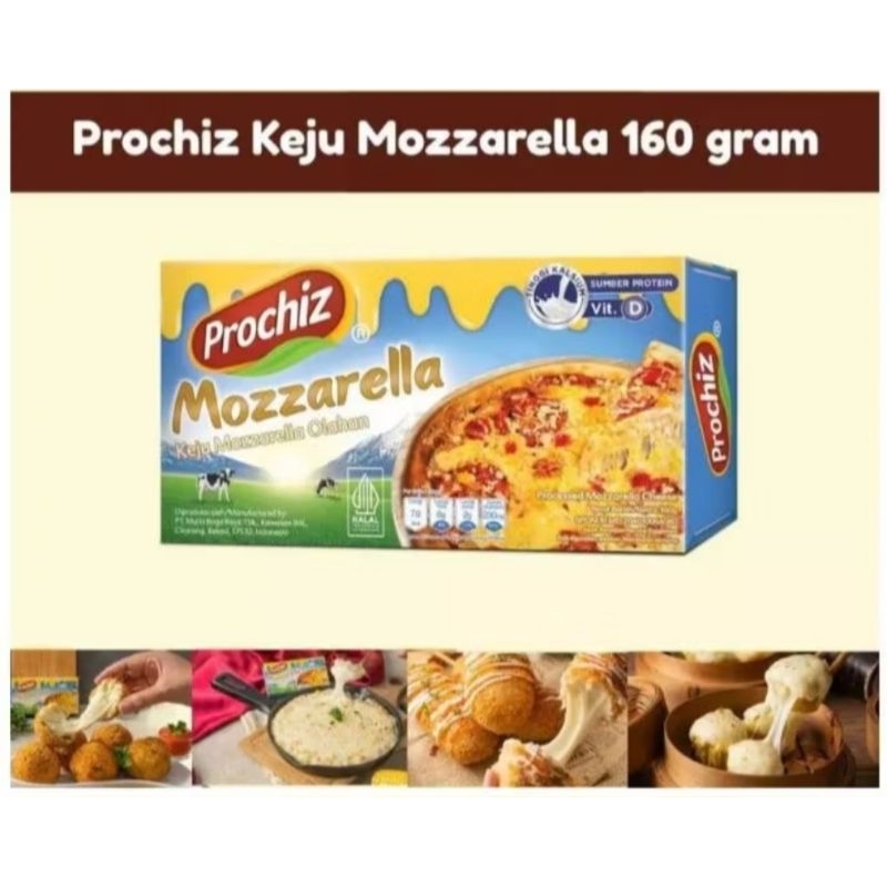 

(160 gr) Keju Prochiz Mozarella