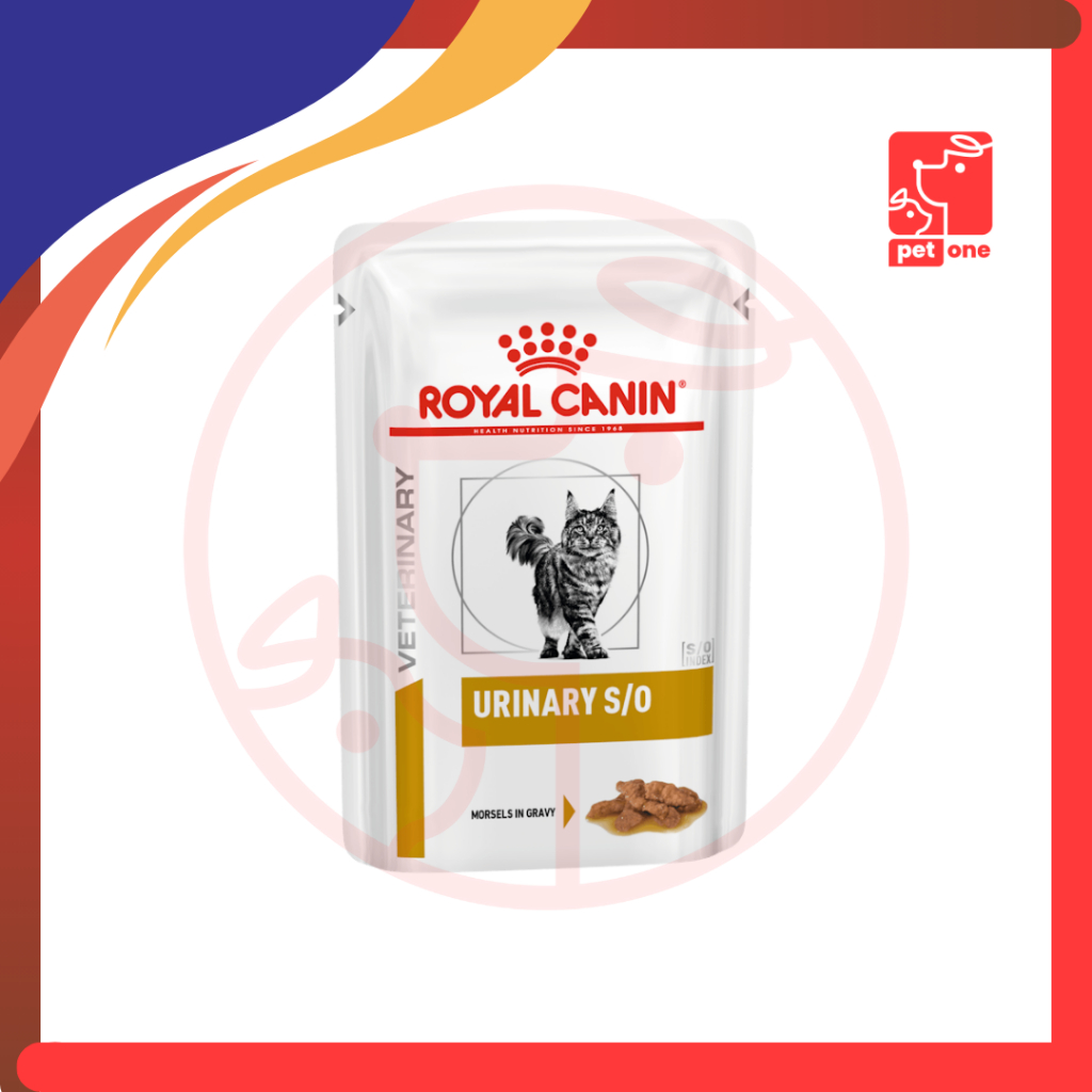 ROYAL CANIN URINARY S/O 80GR POUCH - MAKANAN KUCING WET CAT FOOD