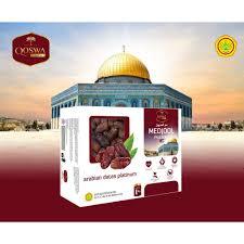

Kurma Medjoul Palestina 1KG Qoswa Jumbo Medjool Kurma Medjol Nikmat Termurah