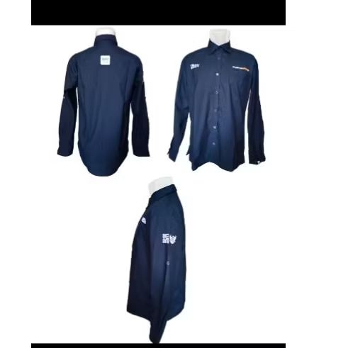 Kemeja Bri Brimo Panjang seragam BRI Brimo Baju bengkel BRI Bahan premium