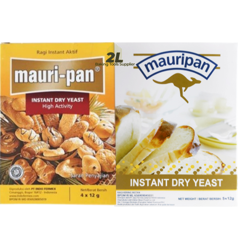 

Mauripan Ragi Instan Dry Yeast 12gr Lokal dan Import