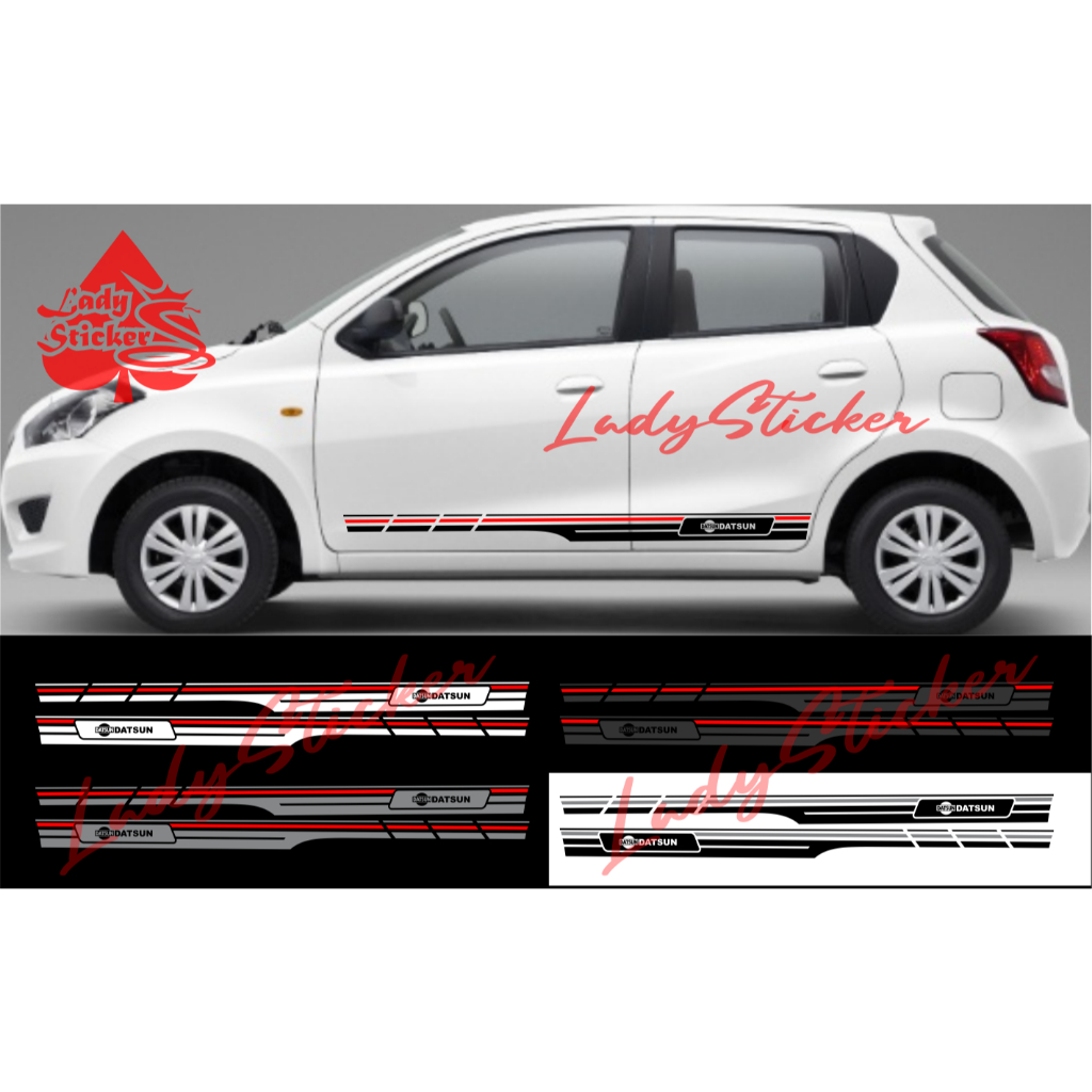 Sticker stiker mobil datsun cutting sticker mobil datsun