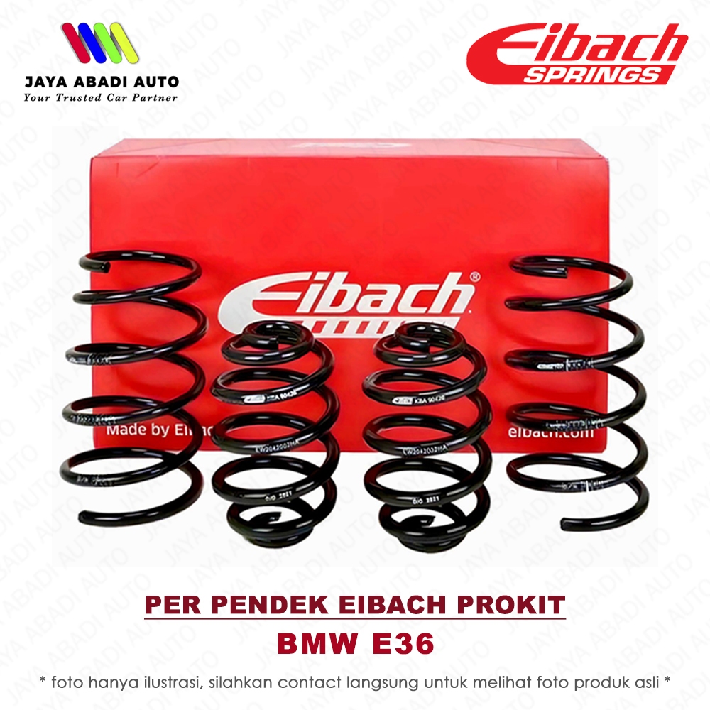 Lowering Kit / Coil Spring /  Per Pendek EIBACH PROKIT - BMW E36 4CYL 6CYL (1990-1998)