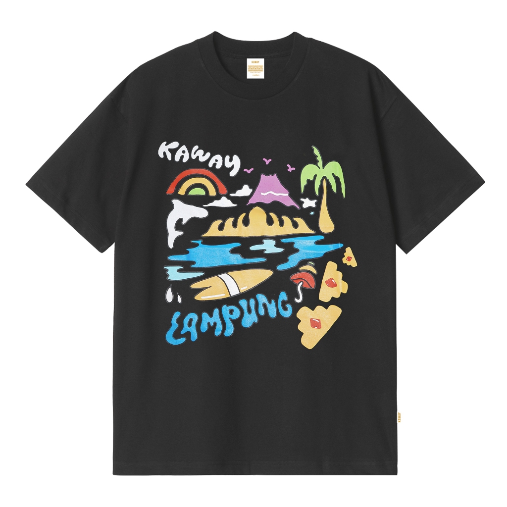 KAWAY Souvenir Lampung Tshirt Kaos Lampung LPG ORNMT