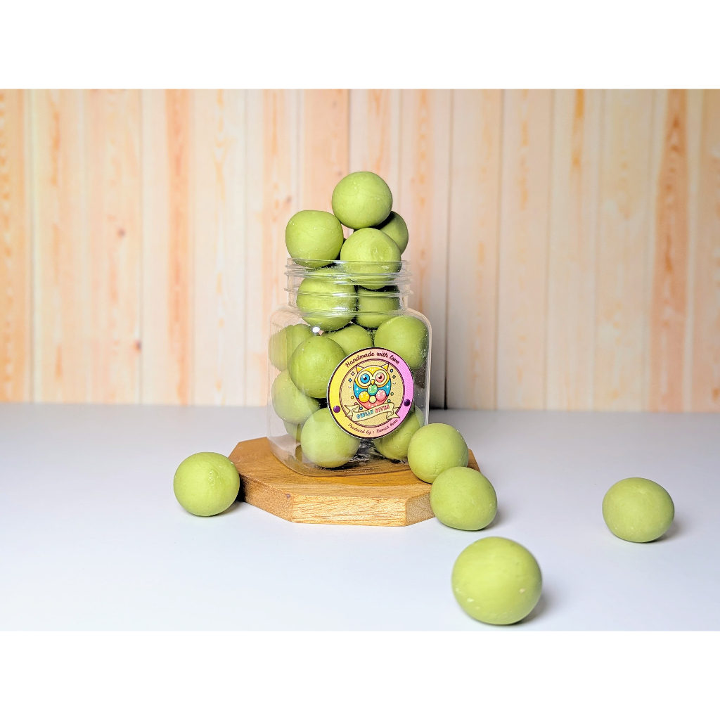 

[Owly Bites] Cemilan Manis Bola Susu Rasa Matcha