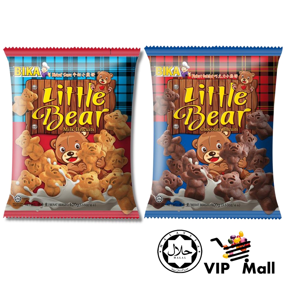 

Bika Little Bear Biscuit 100Gr.