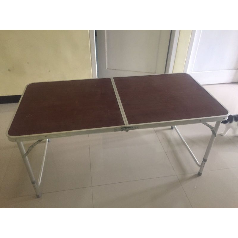 meja lipat bekas (tidak pernah pakai)