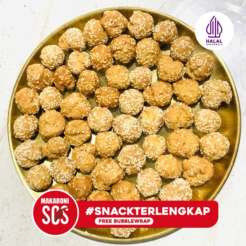 

Onde Onde Ketawa 500Gr | 1/2Kg Kue Onde Mini Jadul Khas Solo Manis Onde Senyum