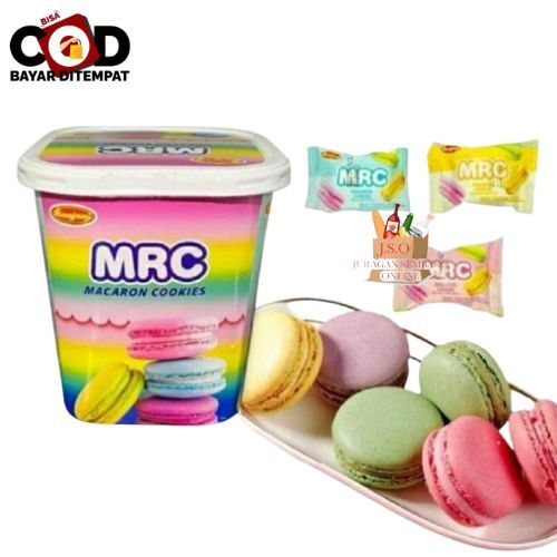 

[ JSO ] Ranjani MRC Macaron Cookies Assorted 92gr Makaron Kukis Aneka Rasa Snack Cemilan Anak Murah Halal strawberry yogurt Vanila Lemon Cheese Cake Ice Cream Matcha