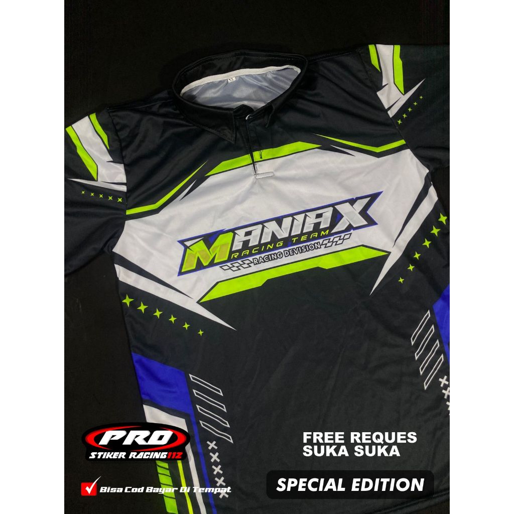 Jersey kaos polo racing Jersey racing full print Jersey balap