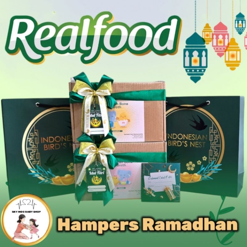 

Hampers Realfood Edisi Lebaran Idul Fitri Ramadhan ( Trial 6 Jar ) Isi Minuman Chicken Bone Broth