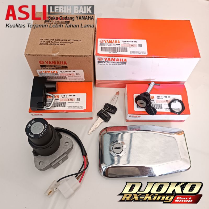 Kunci Kontak Set RX King New Sepeda Motor Komponen Kelistrikan