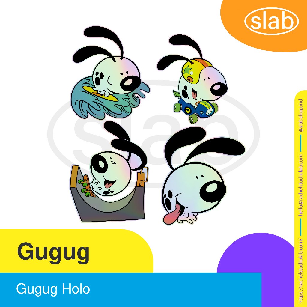 

Sticker - Emte : Gugug Sticker Pack Small - Holo