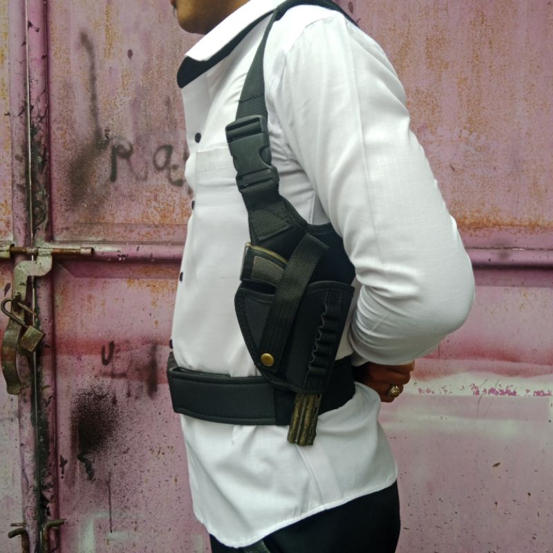 sarung pistol ketiak hoster dalam ketiak
