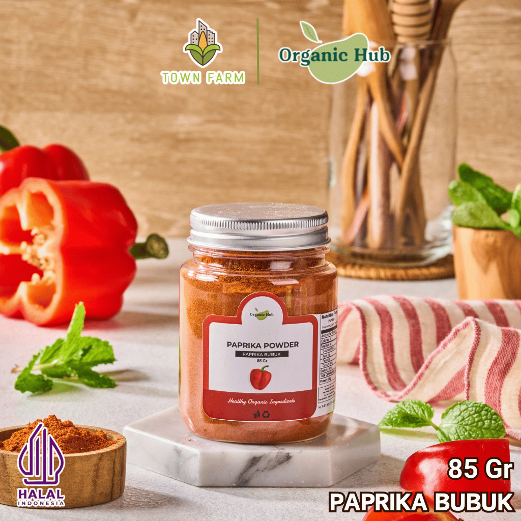 

Organic Hub Paprika Bubuk 100% Asli Rempah Nusantara Papprika Powder Bumbu Masak Dapur Premium 85 gr