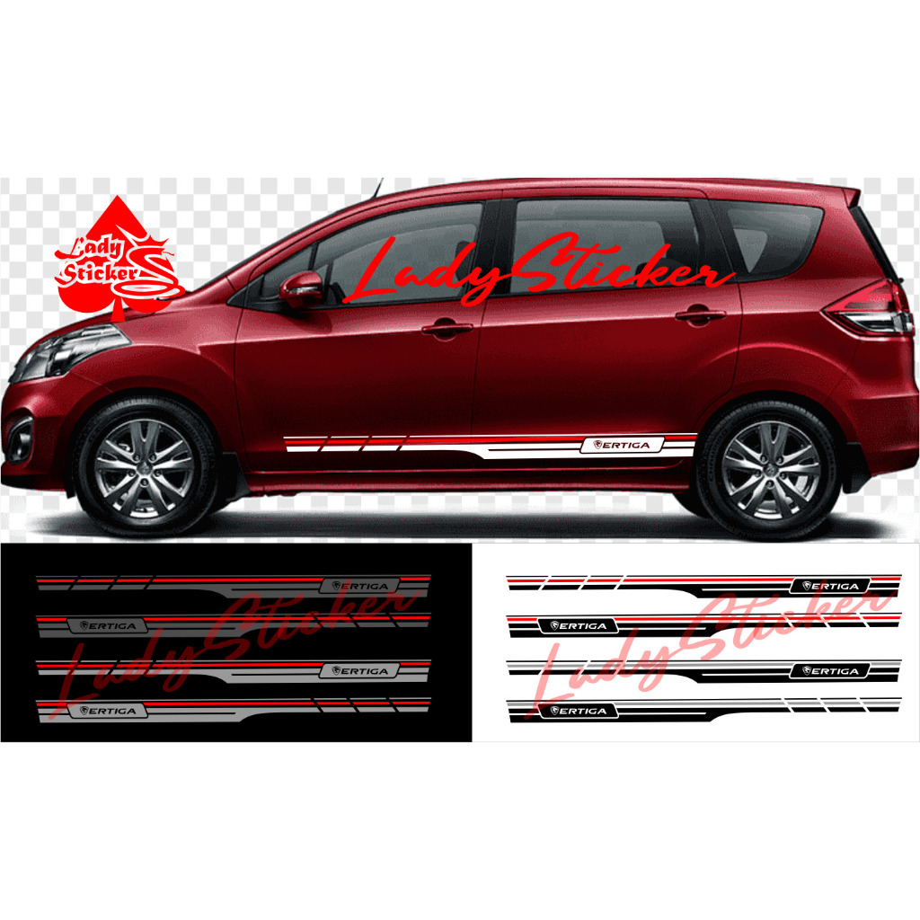 Sticker stiker mobil ertiga cutting sticker mobil proton ertiga