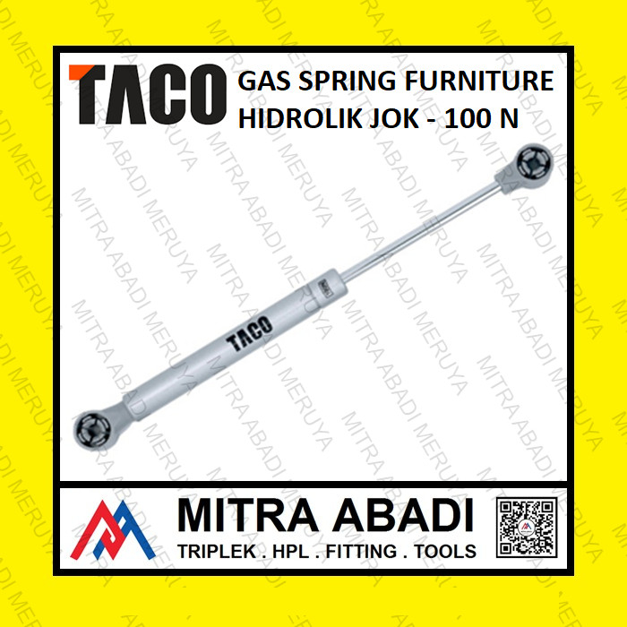 TACO Gas Spring Pegas Hidrolik 100N Penutup Jendela Otomatis TACO