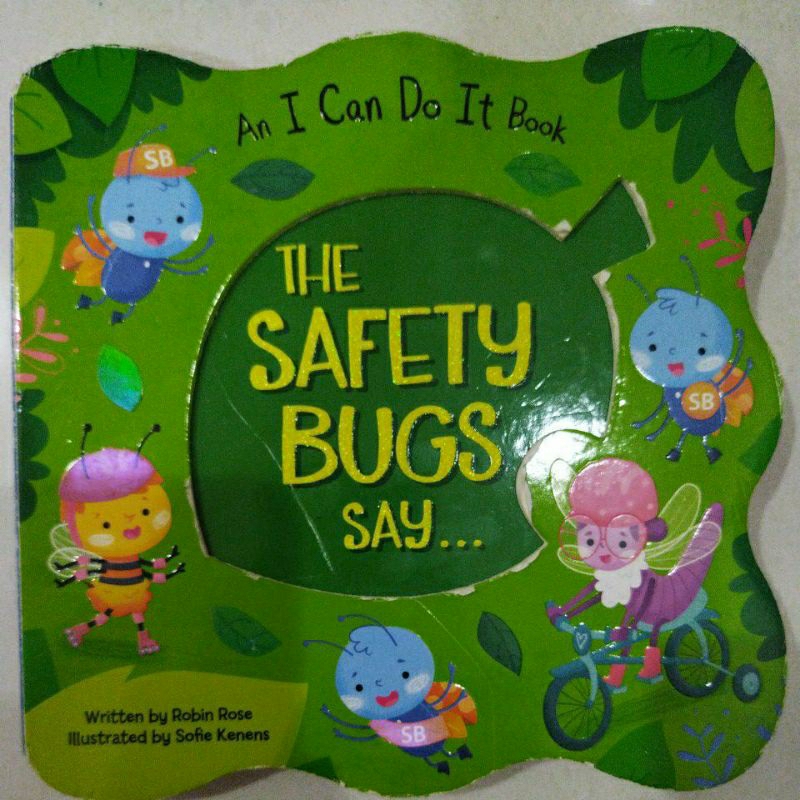 PRELOVED BUKU CERITA ANAK -THE SAFETY BUGS SAY