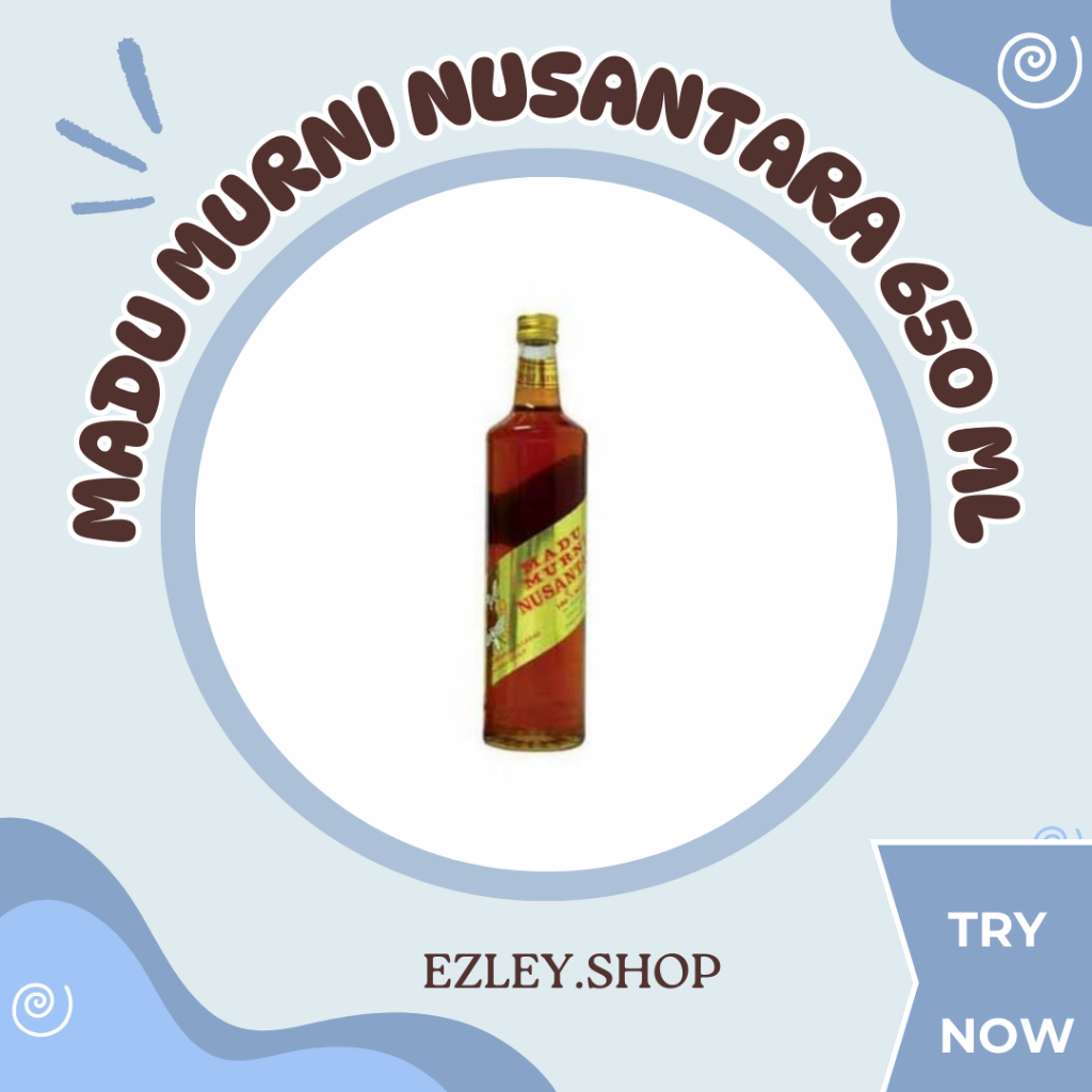 Madu Nusantara Murni 650 ml Original 100% / Madu Asli Nusantara