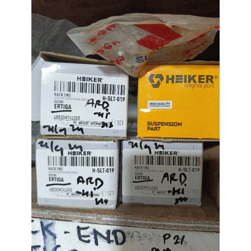 Heiker Rack end Suzuki Ertiga set