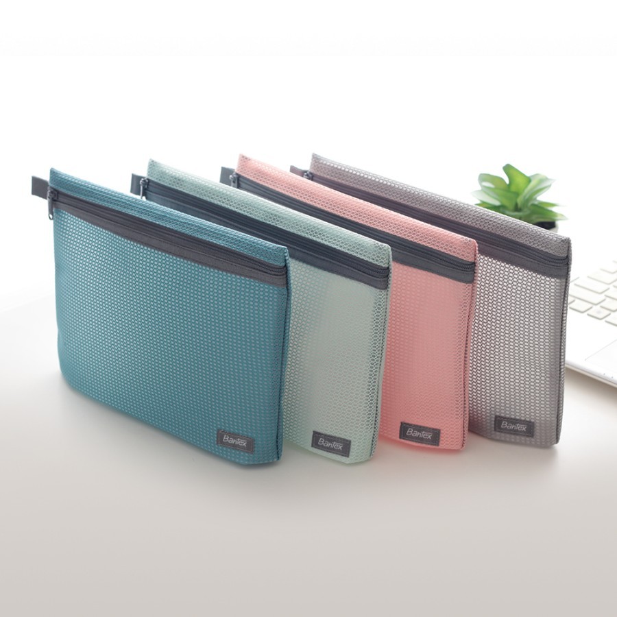 

Bantex Zipper Storage Pouch A5 Handbag Pencil Case # 8107 (pcs)