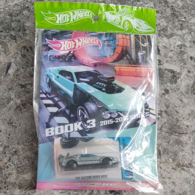 Hot Wheels Seri Book 3 Sett The Machine Hover Mode - HW CITY