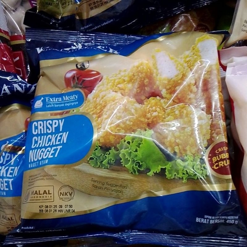 

kanzler crispy chicken nugget 450gram