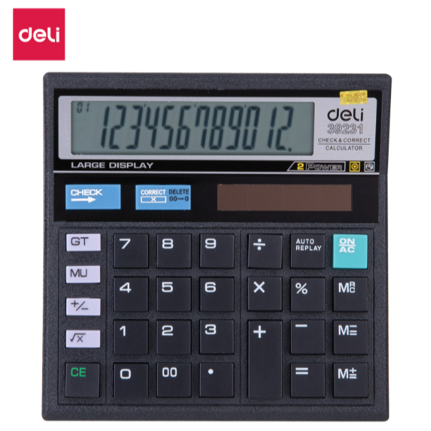 

CALCULATOR / KALKULATOR / CALCULATOR 12 DIGIT / KALKULATOR TOKO / CALCULATOR DELI 39231