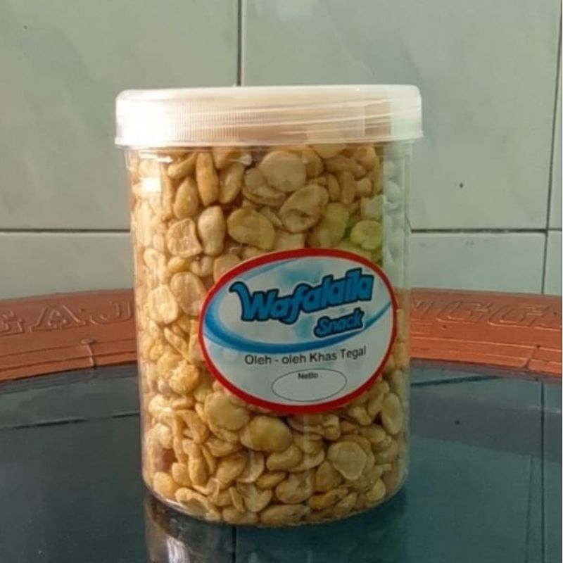 

Kue Lebaran Toplesan Camilan Hari raya Kacang Koro Gurih 800ml