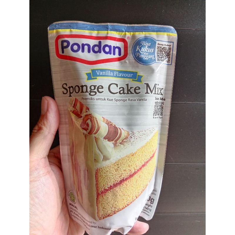 

Pondan Sponge Cake Mix Rasa Vanila Kemasan 200 Gram