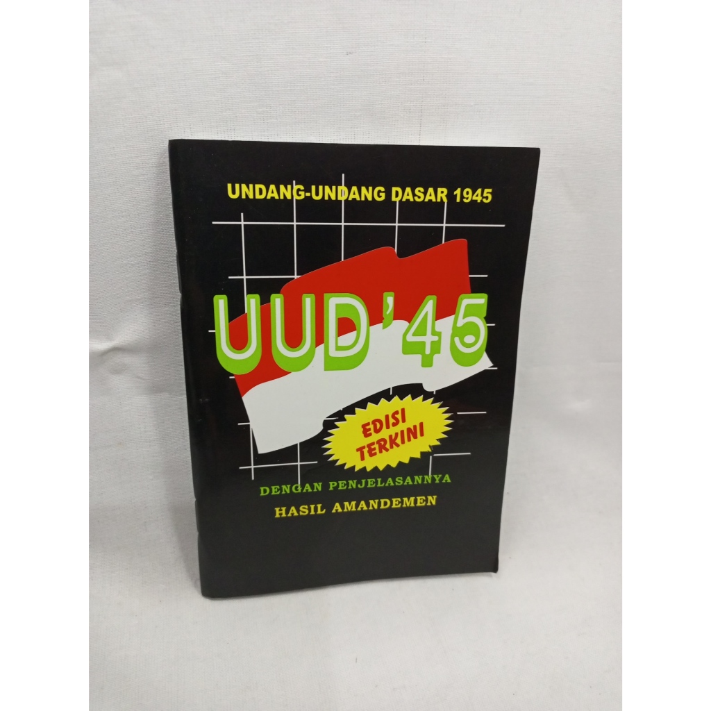 Buku UUD 1945 Edisi terkini Hasil Amandemen