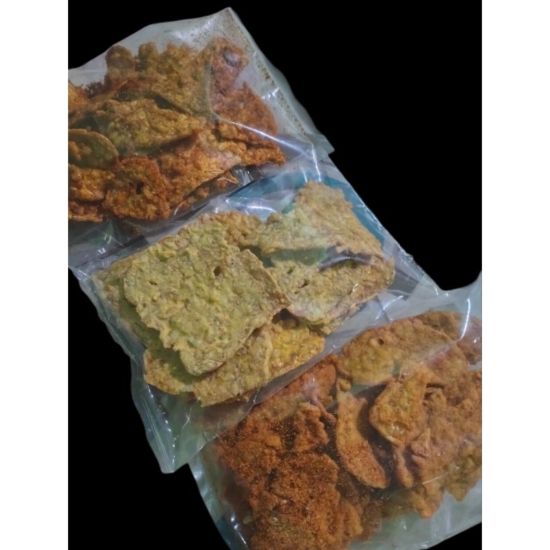 

paket isi 3 tempe kripik superrr