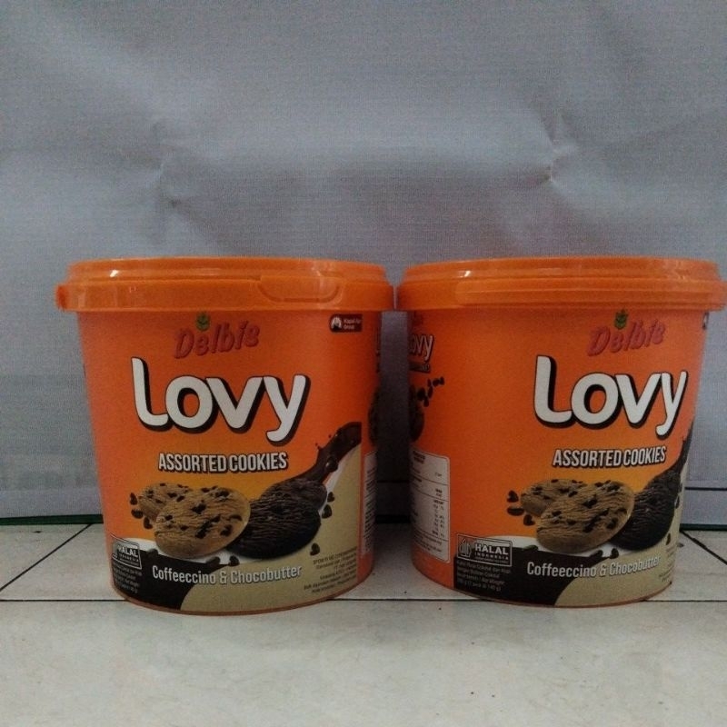 

Delbis Lovy assorted cookies paket isi 2