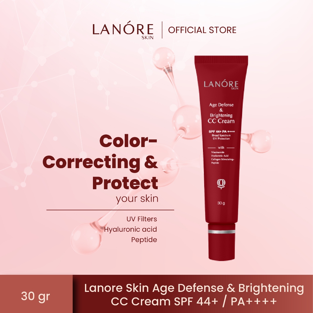 Lanore Skin Age Defense & Brightening CC Cream SPF 44+ PA++++ 01 Light Beige